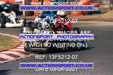 Photo: 13F5212-07 ActionSport Photography 04/03/2001 Super 1 Kart Championship [Senior TKM & Rotax] - Three Sisters, Wigan _2_Rotax #65