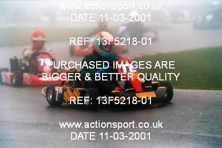 Photo: 13F5218-01 ActionSport Photography 11/03/2001 Clay Pigeon Kart Club [Honda Challenge] _2_SeniorRotax #72