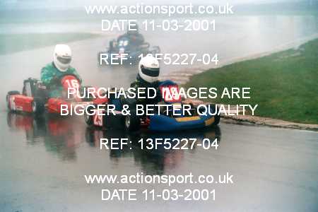 Photo: 13F5227-04 ActionSport Photography 11/03/2001 Clay Pigeon Kart Club [Honda Challenge] _7_JuniorTKM_JuniorRotax #29
