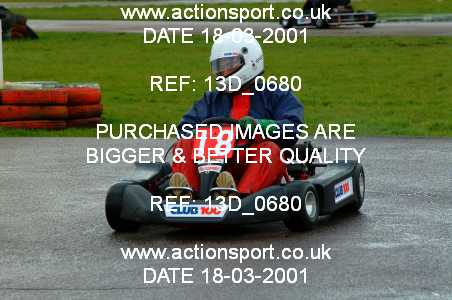 Photo: 13D_0680 ActionSport Photography 17-18/03/2001 Club 100 Kart Enduro/Sprint - Rye House _3_HeavySprint #18