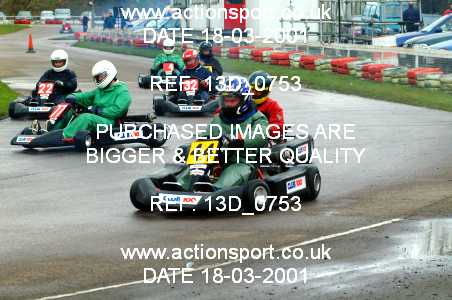 Photo: 13D_0753 ActionSport Photography 17-18/03/2001 Club 100 Kart Enduro/Sprint - Rye House _3_HeavySprint #32