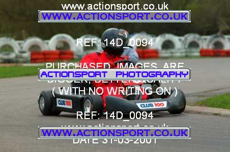Photo: 14D_0094 ActionSport Photography 31/03/2001 Club 100 Kart Enduro _1_AllTeams #3