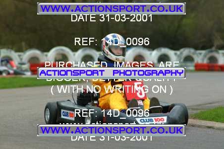 Photo: 14D_0096 ActionSport Photography 31/03/2001 Club 100 Kart Enduro _1_AllTeams #5