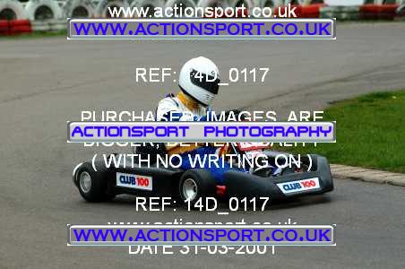 Photo: 14D_0117 ActionSport Photography 31/03/2001 Club 100 Kart Enduro _1_AllTeams #23