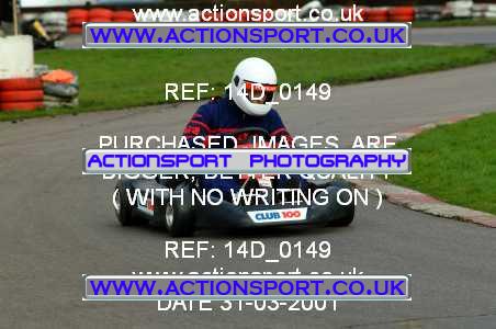 Photo: 14D_0149 ActionSport Photography 31/03/2001 Club 100 Kart Enduro _1_AllTeams #18