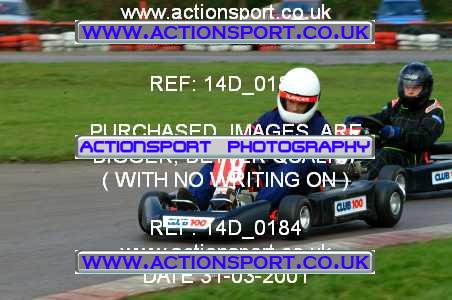 Photo: 14D_0184 ActionSport Photography 31/03/2001 Club 100 Kart Enduro _1_AllTeams #18