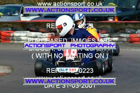Photo: 14D_0223 ActionSport Photography 31/03/2001 Club 100 Kart Enduro _1_AllTeams #18