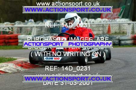 Photo: 14D_0231 ActionSport Photography 31/03/2001 Club 100 Kart Enduro _1_AllTeams #23