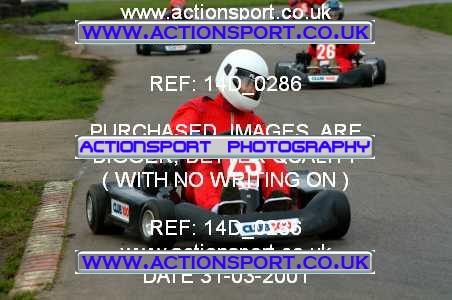 Photo: 14D_0286 ActionSport Photography 31/03/2001 Club 100 Kart Enduro _1_AllTeams #23