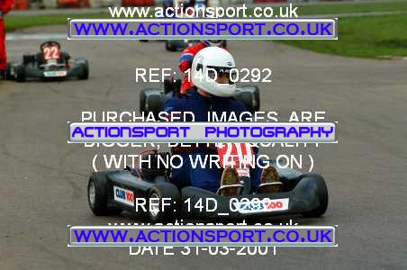 Photo: 14D_0292 ActionSport Photography 31/03/2001 Club 100 Kart Enduro _1_AllTeams #20