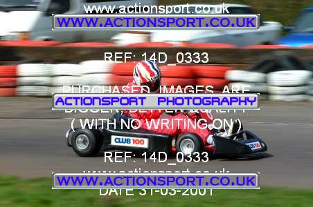 Photo: 14D_0333 ActionSport Photography 31/03/2001 Club 100 Kart Enduro _1_AllTeams #8