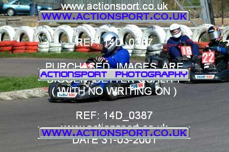 Photo: 14D_0387 ActionSport Photography 31/03/2001 Club 100 Kart Enduro _1_AllTeams #27