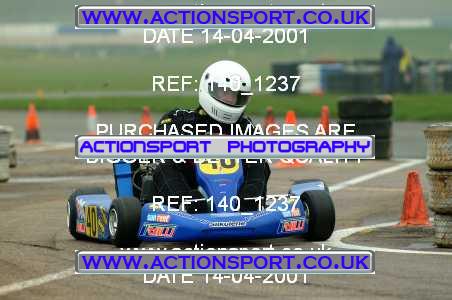 Photo: 140_1237 ActionSport Photography 14/04/2001 Rotax Max GT Challenge Kart Event - Silverstone _1_Karts #40