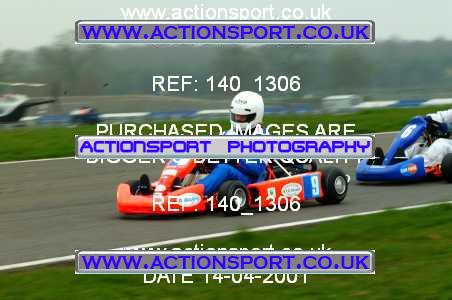 Photo: 140_1306 ActionSport Photography 14/04/2001 Rotax Max GT Challenge Kart Event - Silverstone _1_Karts #9