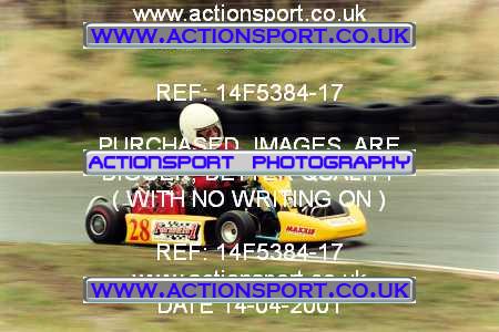 Photo: 14F5384-17 ActionSport Photography 15/04/2001 Warden Law _2_ProKart #28