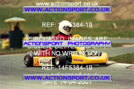 Photo: 14F5384-19 ActionSport Photography 15/04/2001 Warden Law _2_ProKart #28