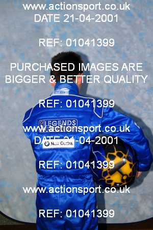 Photo: 01041399 ActionSport Photography 21/04/2001 Super1 Kart Championship - Clay Pigeon _1_Portraits