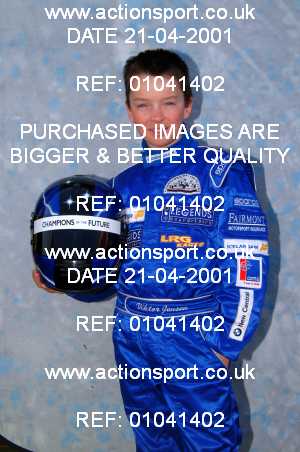 Photo: 01041402 ActionSport Photography 21/04/2001 Super1 Kart Championship - Clay Pigeon _1_Portraits