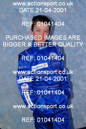 Photo: 01041404 ActionSport Photography 21/04/2001 Super1 Kart Championship - Clay Pigeon _1_Portraits