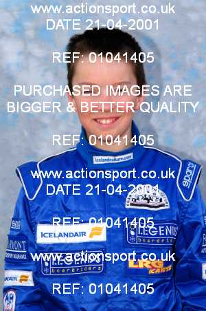 Photo: 01041405 ActionSport Photography 21/04/2001 Super1 Kart Championship - Clay Pigeon _1_Portraits