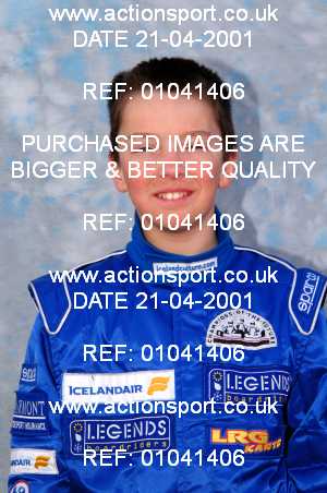 Photo: 01041406 ActionSport Photography 21/04/2001 Super1 Kart Championship - Clay Pigeon _1_Portraits
