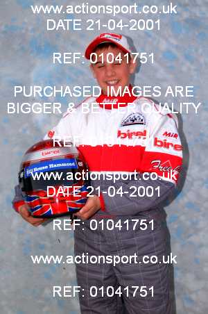 Photo: 01041751 ActionSport Photography 21/04/2001 Super1 Kart Championship - Clay Pigeon _1_Portraits