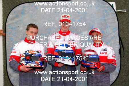Photo: 01041754 ActionSport Photography 21/04/2001 Super1 Kart Championship - Clay Pigeon _1_Portraits