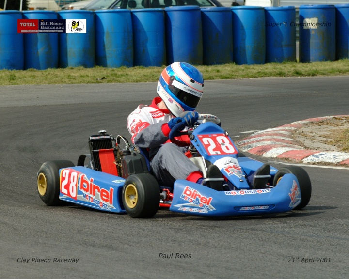 Sample image from 21/04/2001 Super1 Kart Championship - Clay Pigeon