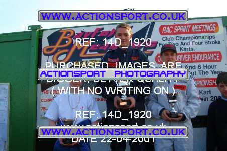 Photo: 14D_1920 ActionSport Photography 22/04/2001 NKRA Bayford Meadows Kart Club _9_Portraits-Podiums #4