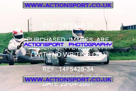 Photo: 14F5428-34 ActionSport Photography 22/04/2001 NKRA Bayford Meadows Kart Club _2_JuniorTKM #90
