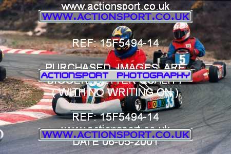 Photo: 15F5494-14 ActionSport Photography 06/05/2001 Forest Edge Kart Club _1_Rotax #5