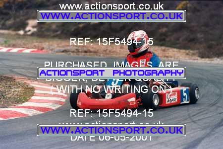 Photo: 15F5494-15 ActionSport Photography 06/05/2001 Forest Edge Kart Club _1_Rotax #5