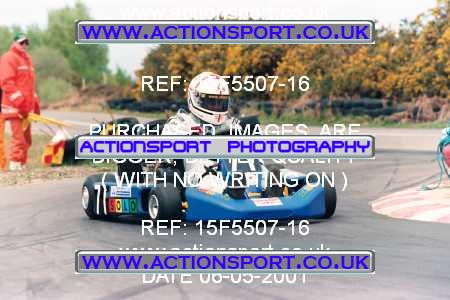 Photo: 15F5507-16 ActionSport Photography 06/05/2001 Forest Edge Kart Club _1_Rotax #71