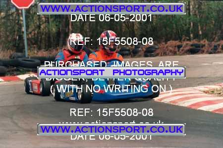 Photo: 15F5508-08 ActionSport Photography 06/05/2001 Forest Edge Kart Club _1_Rotax #5