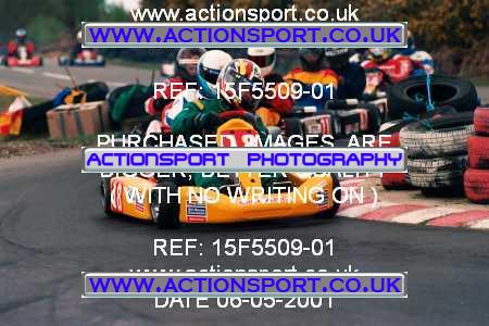 Photo: 15F5509-01 ActionSport Photography 06/05/2001 Forest Edge Kart Club _5_SeniorTKM #9990