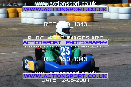Photo: 150_1343 ActionSport Photography 12,13/05/2001 Hunts Kart Club - Kimbolton _3_JuniorsSeniors #23