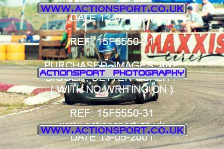 Photo: 15F5550-31 ActionSport Photography 12,13/05/2001 Hunts Kart Club - Kimbolton _1_JuniorTKM #53