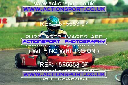 Photo: 15F5553-07 ActionSport Photography 12,13/05/2001 Hunts Kart Club - Kimbolton _2_SeniorTKM #43