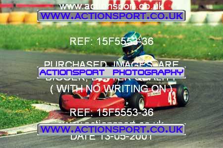 Photo: 15F5553-36 ActionSport Photography 12,13/05/2001 Hunts Kart Club - Kimbolton _2_SeniorTKM #43