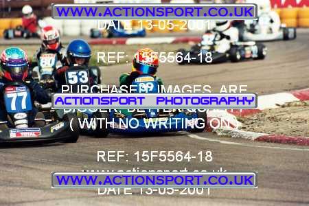 Photo: 15F5564-18 ActionSport Photography 12,13/05/2001 Hunts Kart Club - Kimbolton _1_JuniorTKM #53