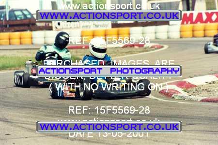 Photo: 15F5569-28 ActionSport Photography 12,13/05/2001 Hunts Kart Club - Kimbolton _7_Rotax #17