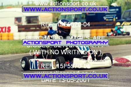 Photo: 15F5570-04 ActionSport Photography 12,13/05/2001 Hunts Kart Club - Kimbolton _7_Rotax #71