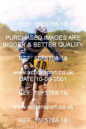 Photo: 16F5768-18 ActionSport Photography 10/06/2001 AMCA Gloucester MXC - Haresfield _1_SeniorsUnlimited #40