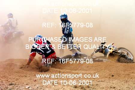 Photo: 16F5779-08 ActionSport Photography 10/06/2001 AMCA Gloucester MXC - Haresfield _6_JuniorsGp3 #128