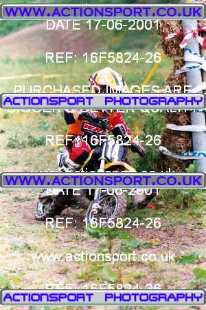 Photo: 16F5824-26 ActionSport Photography 17/06/2001 Moredon MXC - Foxhills _1_Cadets #14