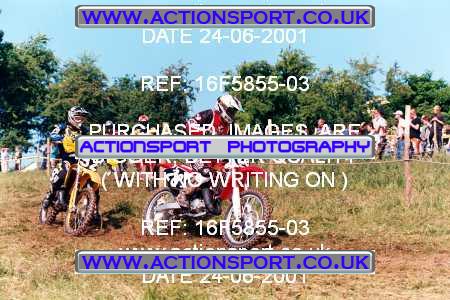 Photo: 16F5855-03 ActionSport Photography 24/06/2001 AMCA Warley MCC - Upperdown Farm  _7_125JuniorGroup2 #92