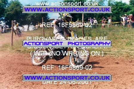 Photo: 16F5869-02 ActionSport Photography 24/06/2001 AMCA Warley MCC - Upperdown Farm  _7_125JuniorGroup2 #94