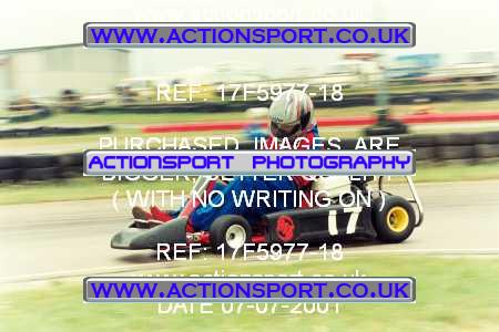Photo: 17F5977-18 ActionSport Photography 07/07/2001 F6 Karting - Bayford Meadows _3_SeniorProKartHeavy #17