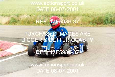 Photo: 17F5986-37 ActionSport Photography 08/07/2001 Hunts Kart Club - Kimbolton _4_125s #24