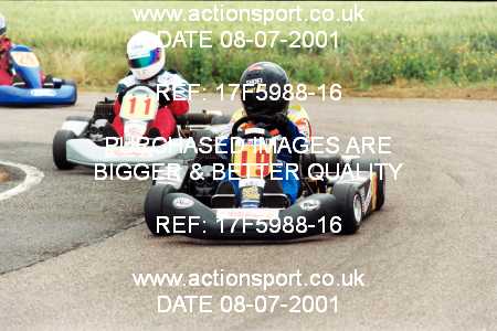 Photo: 17F5988-16 ActionSport Photography 08/07/2001 Hunts Kart Club - Kimbolton _6_Yamaha #19